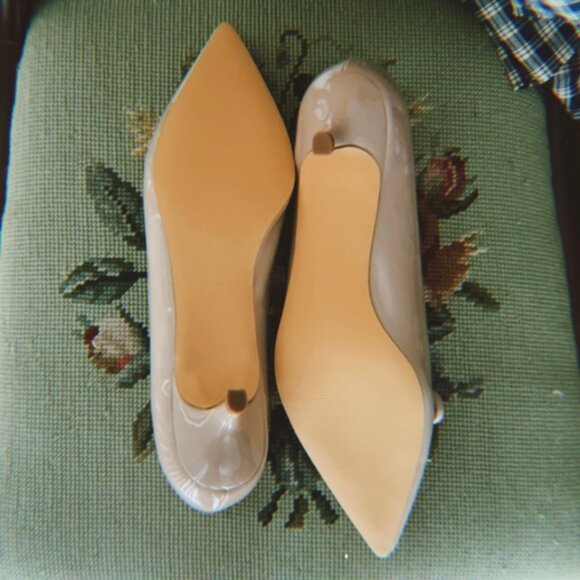 Nude Pink Office Luxury Pump Heel - Size 9 - Picture 6 of 6